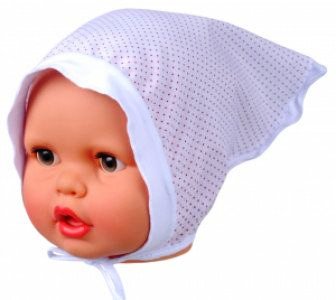 Косынка-шапка 2тл 10474д  р.44 разноцв. дев. текстиль   3