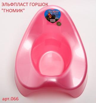 Горшок 066 детский Эльфпласт  "Гномик" цвета Микс    6