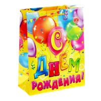 Пакет 841782 музыкальный "Смайлики" 8х18х23см   1