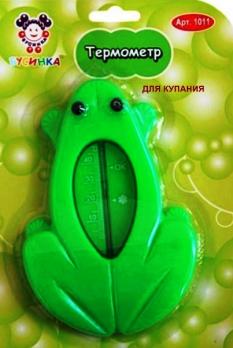 Термометр 1011 для воды "Лягушка" цветн. Бусинка    3