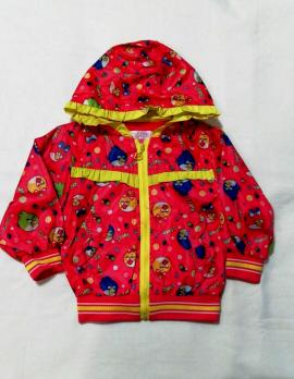 Ветровка 0301 р.98-104 красный девочка Китай