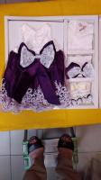 Выписка 9001 р.56-62 Платье (фиолетовый) BABYLTA Турция   1_3