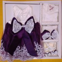 Выписка 9001 р.56-62 Платье (фиолетовый) BABYLTA Турция   1