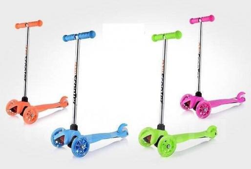 Самокат детский Scooter Mic 21st  3х колёсный Зелёный     