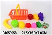 Игрушка в1653958 Набор "Фрукты в корзине в/ц  Китай