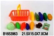 Игрушка в1653963 Набор "Овощи в корзине в/ц  Китай