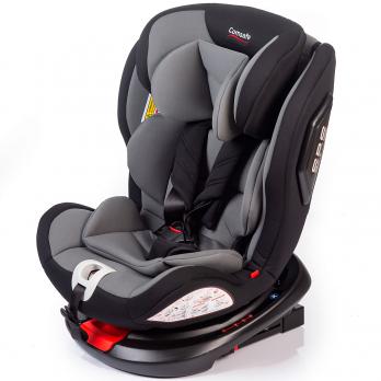 =Акция 10300руб  Автокресло детское CS008 UniGuard (Повор.ISOFIX) 0-36кг Серый