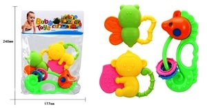 Игрушка HX001 Набор погремушек Baby Toys, (3шт)